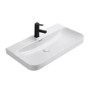  Тумба-умывальник для ванной Comforty Мадрид-80М серый шёлк с раковиной Comforty CF19595BX-80	