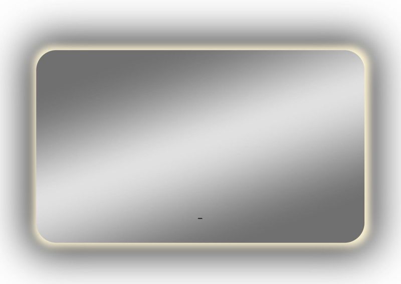 Зеркало с подсветкой Continent Burzhe ЗЛП3530 с бесконтактным сенсором 120см