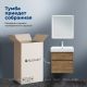 Тумба под раковину Aquanet Nova Lite 2.0 346315 60 см дуб рустикальный