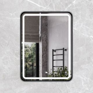 Зеркало Comforty Ситара-60 00-00017883 черный матовый