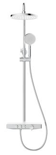 Душевая стойка Berges Morans 075001 с изливом и термостатом хром