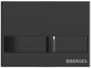 Инсталляция для унитаза Berges Novum L6 с кнопкой чёрный глянец 040216