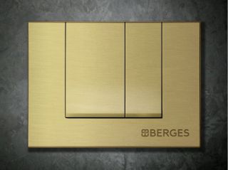 Кнопка смыва Berges Novum бронза 040048