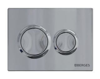 Комплект Berges 4в1 043249: инсталляция NOVUM 525 кнопка O3 хром глянец унитаз EGO Rimless сидение Okus Slim SO