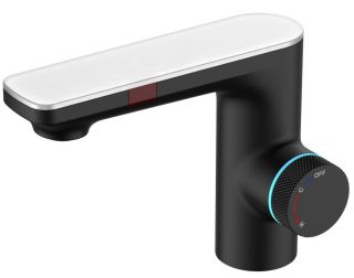 Смеситель для раковины Berges Morans 076002 сенсорный чёрный матовый