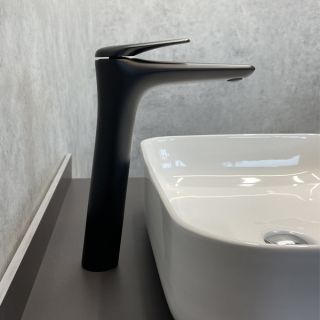 Смеситель для раковины Comforty чёрный матовый FC074B-CMT