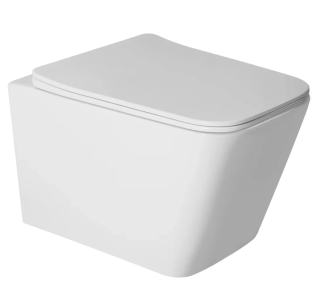 Комплект Berges 043398: инсталляция NOVUM кнопка L2 хром матовый унитаз Sigma Rimless сидение дюропласт быстросъём