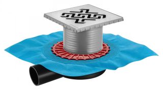 Душевой трап Berges Zentrum Antik 091365 15см хром глянец