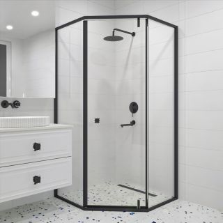 Душевой уголок RGW HO-088B 350608800-14 100x100 см  чёрный