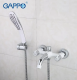 Смеситель для ванны Gappo G3249 белый/хром