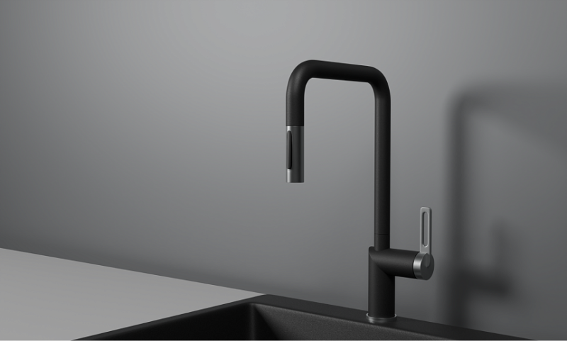 Смеситель для кухни Granula 8173, ТУРМАЛИН Турмалин