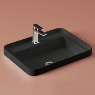 Раковина ArtCeram Fuori Scala TFL034 17 00 черная 60.5 см