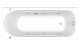 Акриловая ванна Bas Стайл 160x70 см без гидромассажа