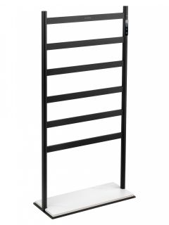 Напольный полотенцесушитель электрический Wonzon & Woghand Essen WW-A406-MB 47x95 см чёрный матовый