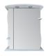 Зеркальный шкаф с подсветкой Misty Лиана 65см левый белый