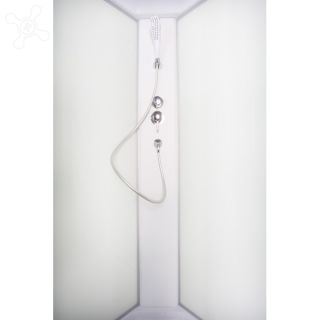 Душевая кабина Deto L 920 R N с гидромассажем 120х80х200 см