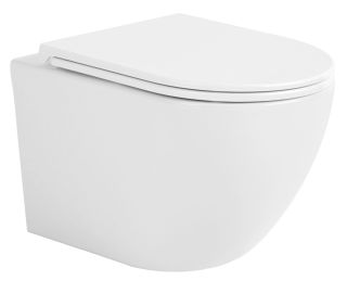 Подвесной унитаз Avimano Emotion 1000020 безободковый белый глянец