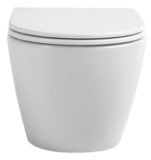 Подвесной унитаз Avimano Emotion 1000021 безободковый белый матовый