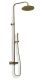 Душевая стойка Paini Cox 78PJ689TH с термостатом матовое золото