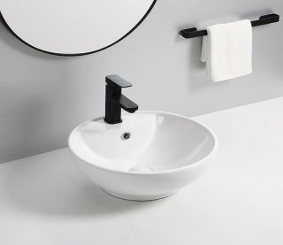 Раковина-чаша CeramaLux 9001 белая 45 см