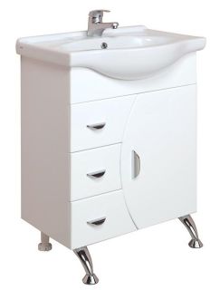 Напольная тумба под раковину Onika Луна 106005 60см белый