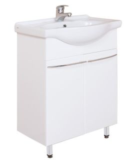 Напольная тумба под раковину Onika Селигер 106006 60см белый