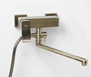 Wasserkraft Exter 1602L Смеситель для ванны с длинным изливом