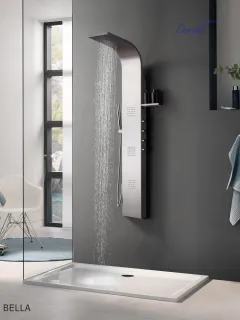 Панель душевая Cerutti SPA BELLA  CT11128 с форсунками хром
