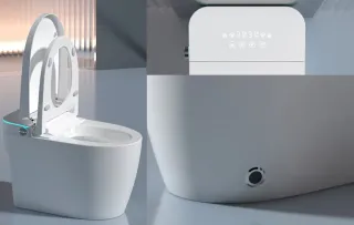 Унитаз напольный Ceruttispa  CHIARA Smart CT11167 с дистанционным управлением