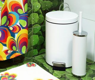 WasserKRAFT K-1027WHITE Щетка для унитаза напольная