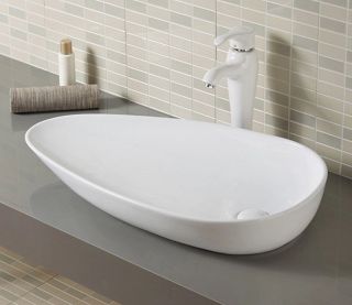 Раковина-чаша CeramaLux 7862 белая 76 см