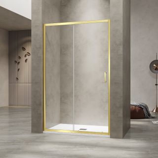 Душевая дверь RGW PA-114Gb 030811417-16 170 см брашированное золото