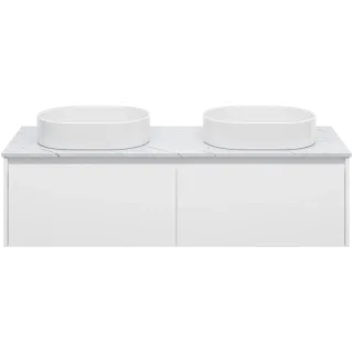 Подвесная тумба под раковину Misty Виста П-Вис-09150-012Я 150 см белый