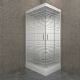 Душевая кабина Triton Квадро Щ0000064616 120x80 см профиль белый стекло с узором