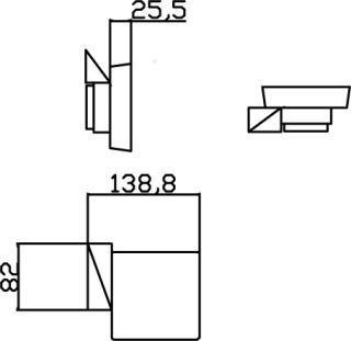Мыльница Boheme New Venturo чёрный/золото 10313-G-B