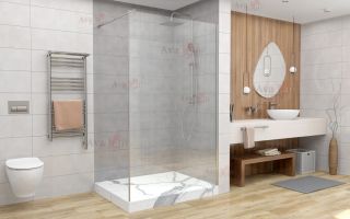 Душевая перегородка AvaCan MC110 хром