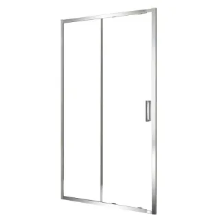 Душевая дверь Black&White Stellar Wind 7151200 120-130 см профиль хром стекло прозрачное