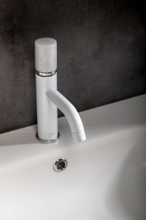 Смеситель для раковины Boheme Stick белый 121-W-MR-W