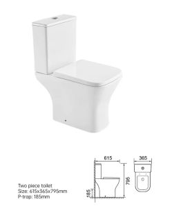 Taliente Elegante Vortex EL45055 напольный унитаз