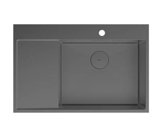 Кухонная мойка Lemark Kezadra 780P 9936155 графит