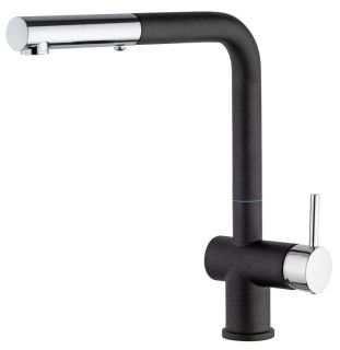 Смеситель для кухни Paini Cox HD44566CR1KM metallic black