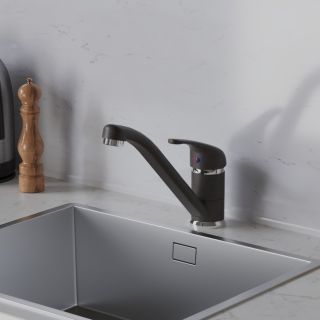 Смеситель для кухни Paini Jolly 6944573Z1KM metallic black