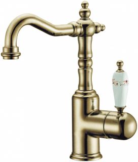 Смеситель для раковины Boheme Medici Ripresa бронза 362