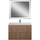 Тумба под раковину ArtMax Verona AM-Verona-Push-900-2C-SO-KV 90 см кадена вуд