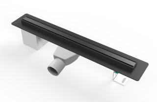 Душевой лоток Paini Slim Line CH500SLC 50см чёрный матовый