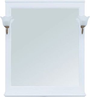 Зеркало Aquanet Валенса 239975 85 см белый матовый