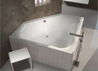 Акриловая ванна Riho Austin B005001005 145x145см белый