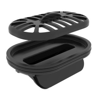 Душевой лоток Pestan Confluo Frameless Line 750 Black Glass