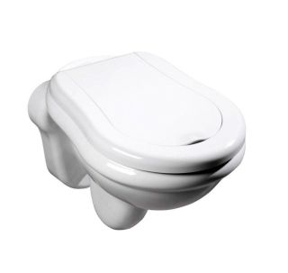 Унитаз Kerasan Retro 101501 подвесной  белый без сиденья