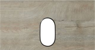 Столешница Акватон Лофт Фабрик 80см дуб эндгрейн 1A243003LTDU0